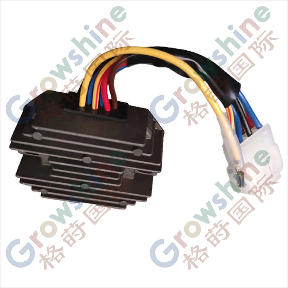 12V 280W Regulator Rectifier 119640-77710 for Yanmar 3TNE74 3D74E 3D68E 3D72