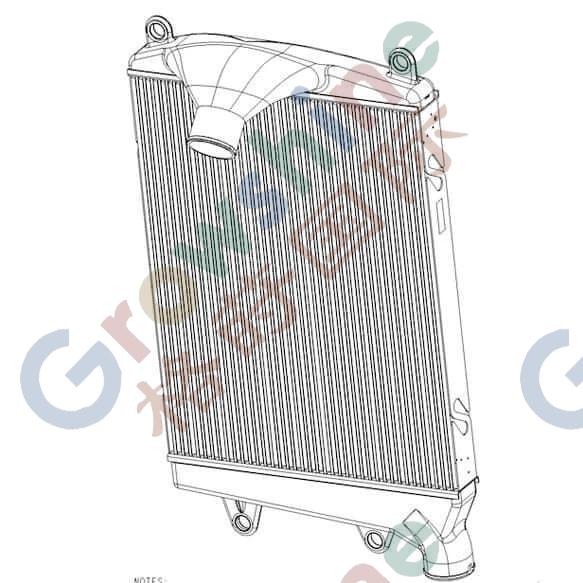 Aftercooler 267-9444 for CAT D11 C32 Bulldozer