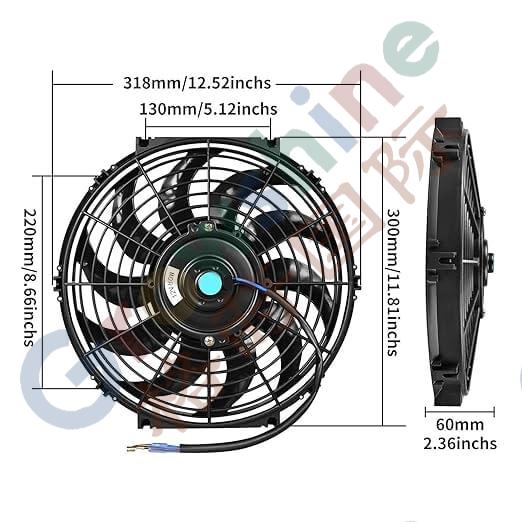 Cooling FAN REVERSIBLE 127-0360 1479660 - Caterpillar