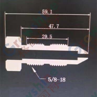 Grease Track Fill Valve 190-8609 3602288 2S5925 for Caterpillar Excavator 205B 211B 215 215B 225