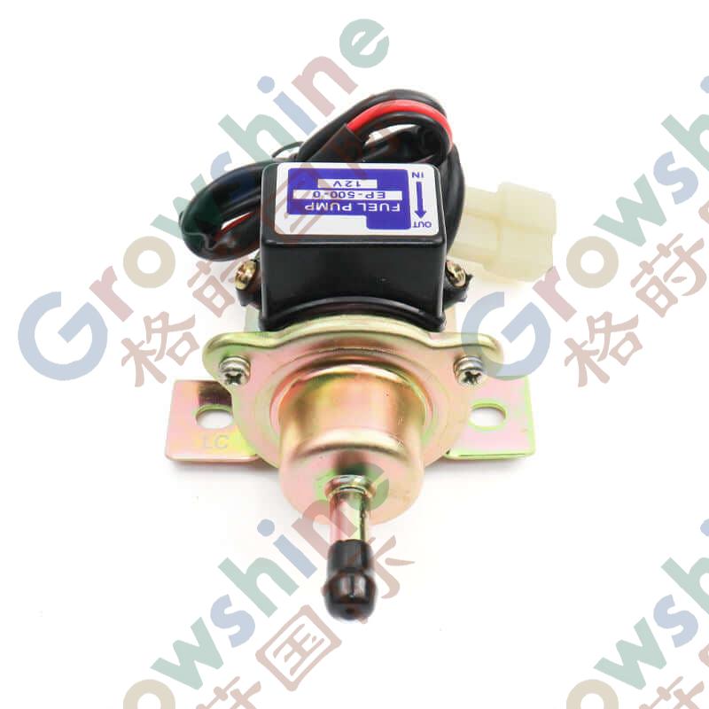 Excavator parts EP-500-0 Universal 12V Diesel Fuel Pump  Electronic Fuel Pump for VIO KX  Kubota Yanma EnginePopular