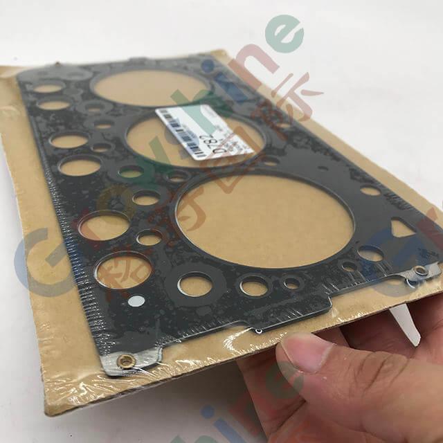 excavator parts cylinder head gasket  overhaul rebuild kit for Kubota U-15 Hitachi EX15u diesel engine for U D782
