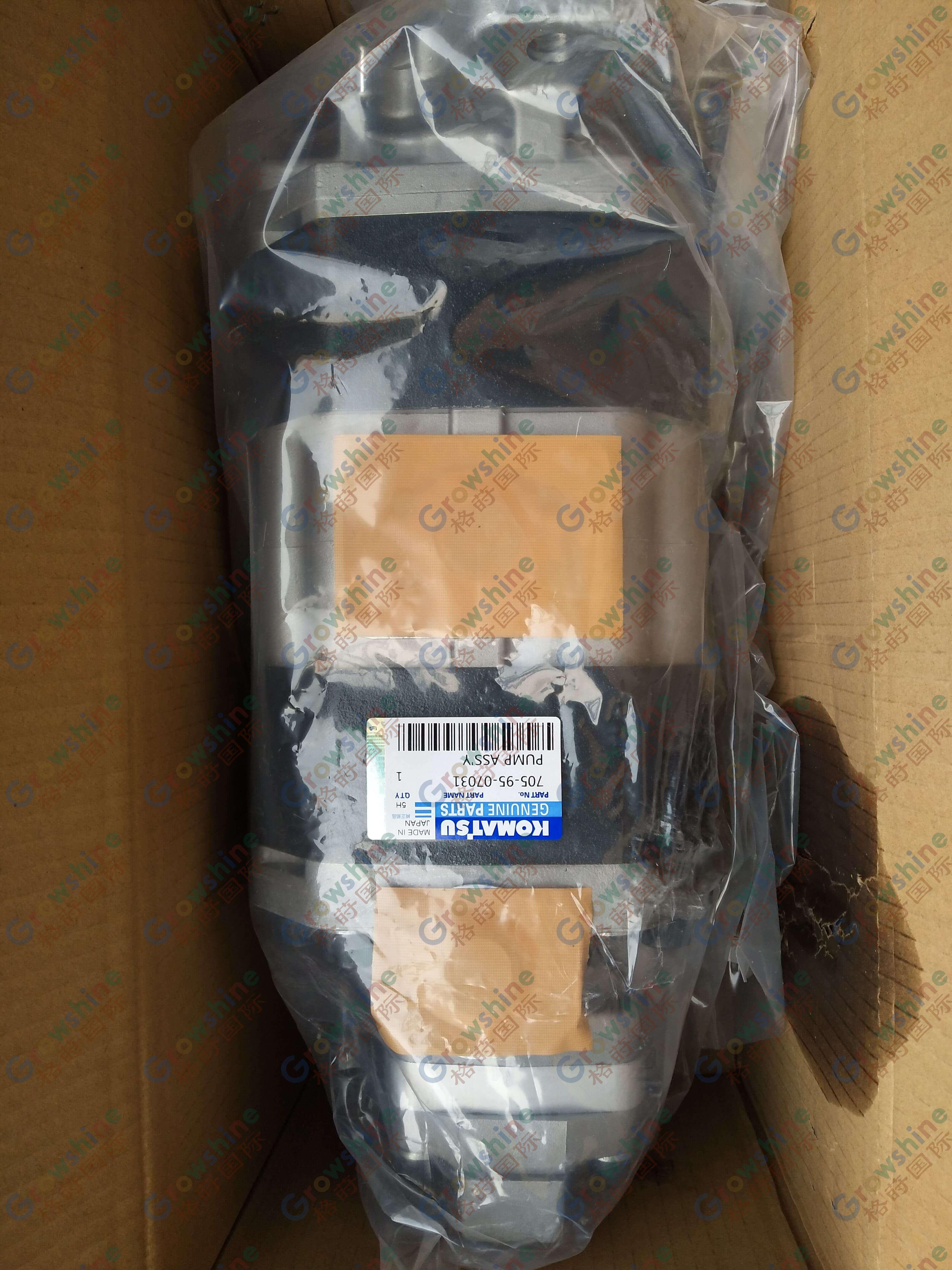 STEERING AND HOIST PUMP PUMP ASS'Y  Hydraulic Oil Main Pump 705-95-07031 DUMP TRUCKS HM400-2