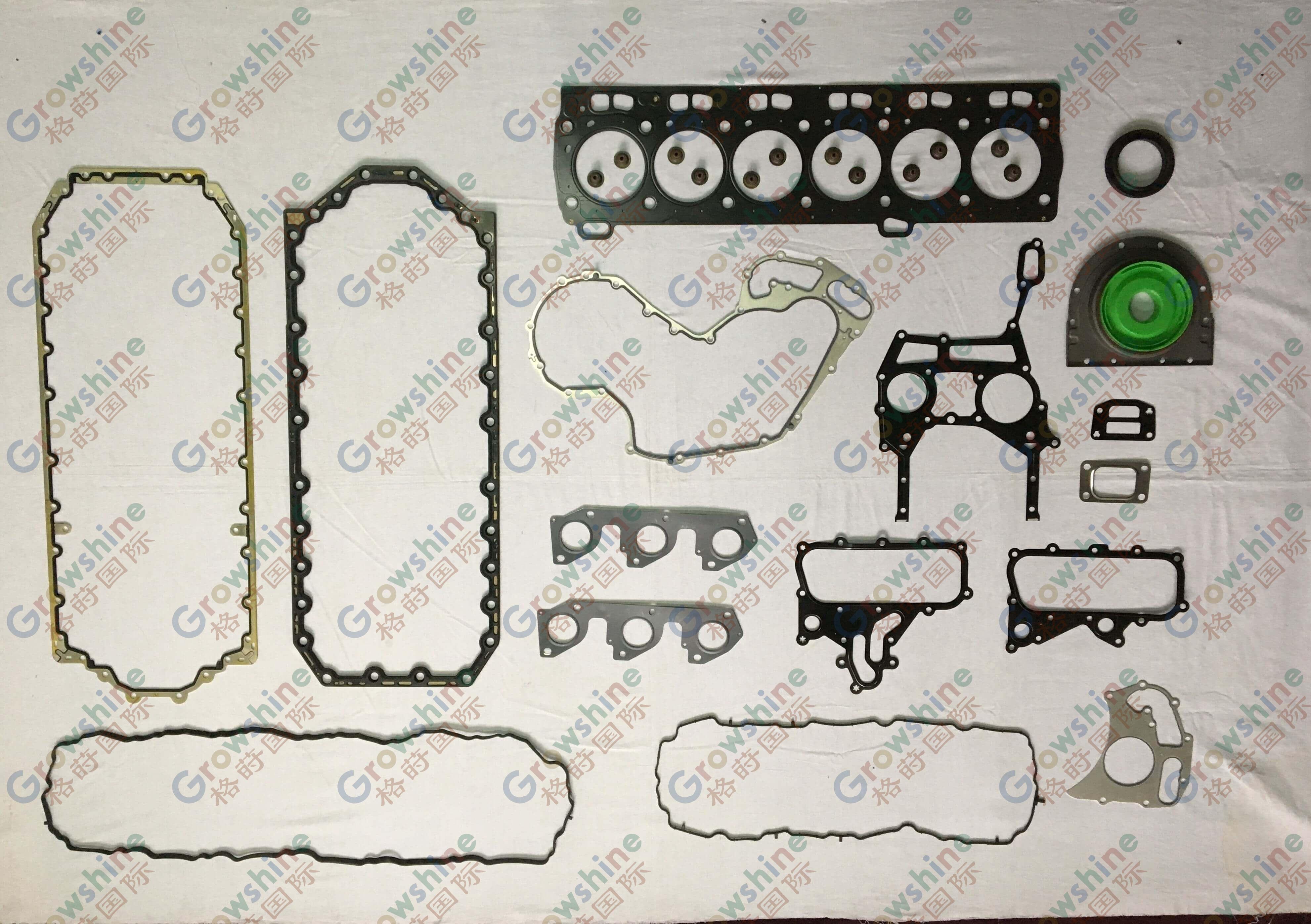 Exhaust Manifold Cover Gasket Diesel 3681V015 For Perkins engine Caterpillar Massey Ferguson MF 1106D C6.6