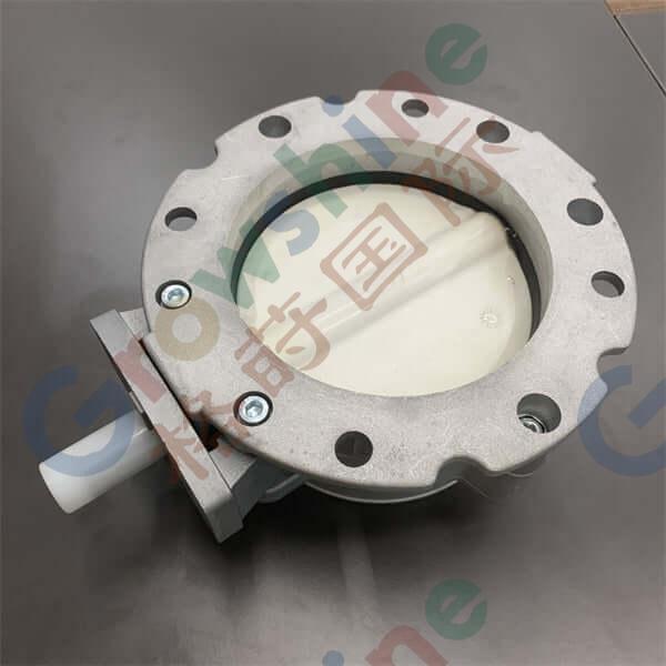VFS WAM Dust Butterfly Valve with Pneumatic Actuators