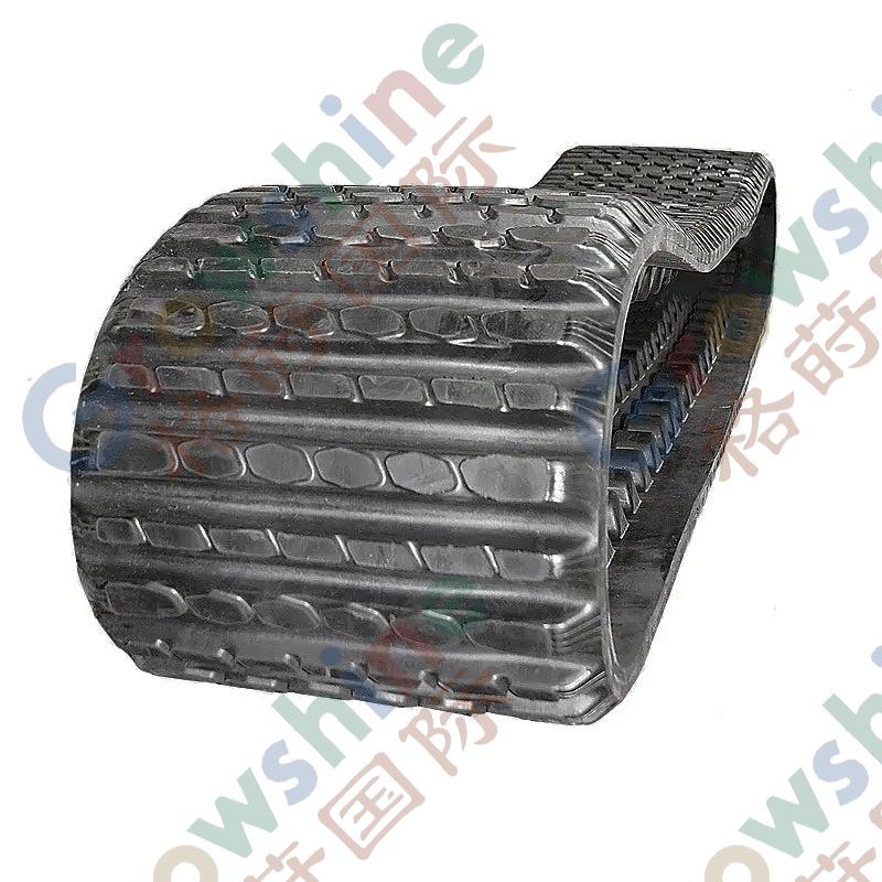 Zig-Zag Tread Premium Rubber Track 450x100x50 for Compact Loader Takeuchi TL12 TL150 TL250