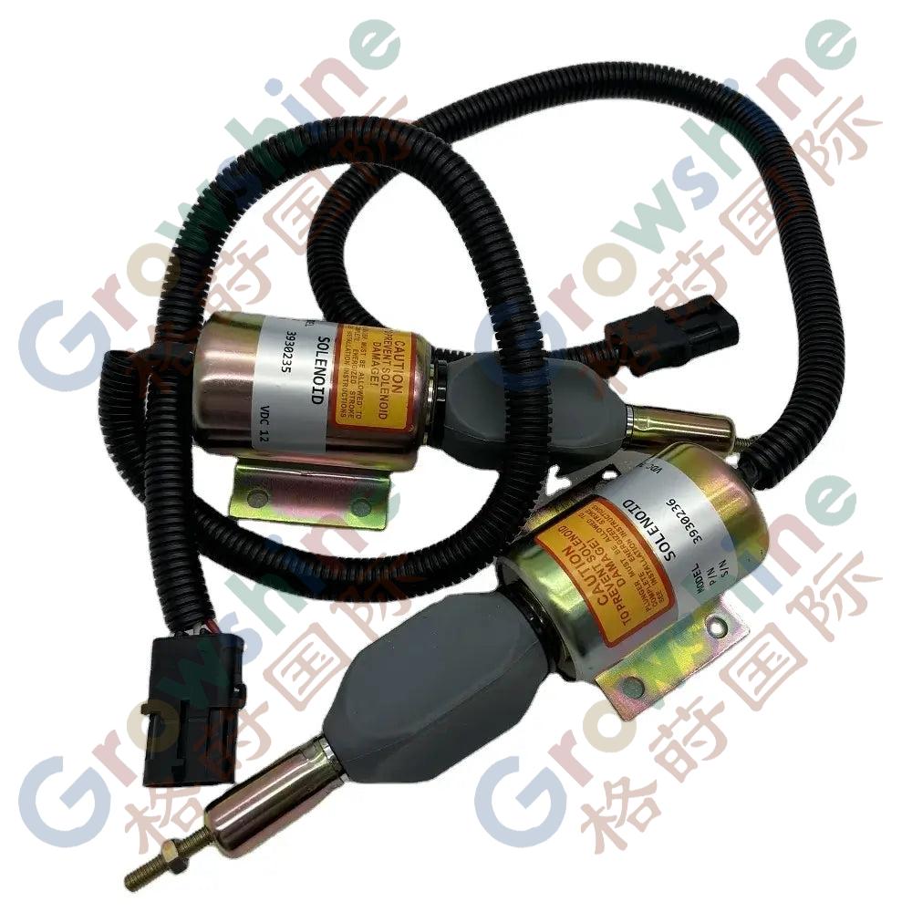 24V Stop Solenoid Valve 3930236 for Cummins 4BT 6BT Engine SA-4348-24