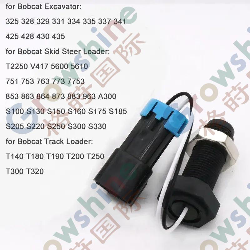 Diesel Engine Speed Sensor 6658260 for Bobcat Excavator Parts 325 328 329 751 753 763 S100 S130 T140 T180 T190