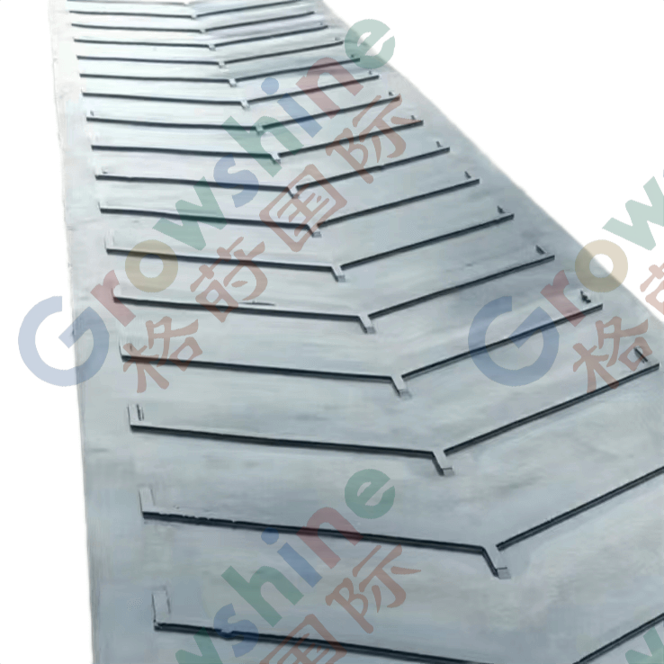 Profiled herringbone rubber conveyor belt, rubber conveyor belt profile and pattern rubber belt