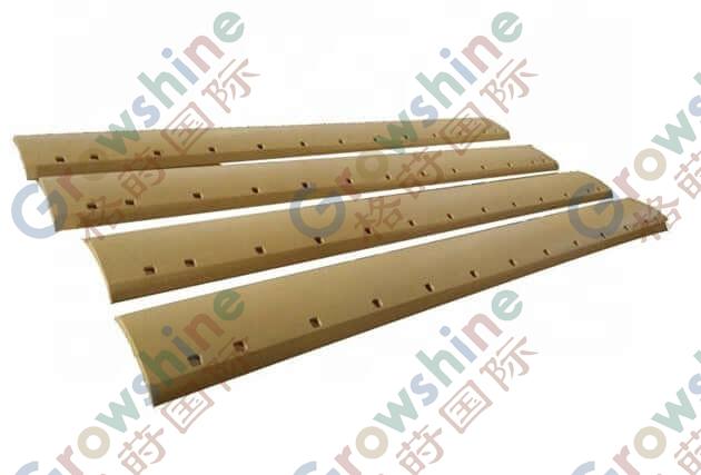 232-70-12143 boron steel curved blade  motor grader cutting edge for Komatsu parts