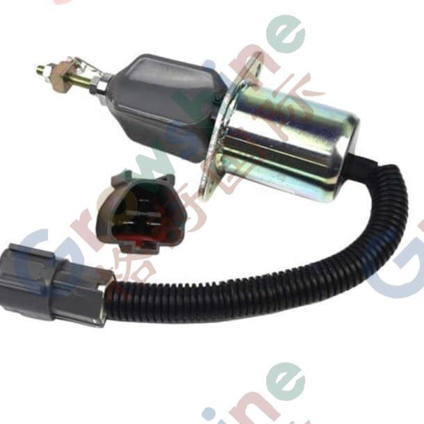 Fuel Shut Off Solenoid 1751ES-12A3UC12B1S SA-4673-S 129953-77811 For Hyundai R60-5 Yanmar Engine 4TNE94 12VDC