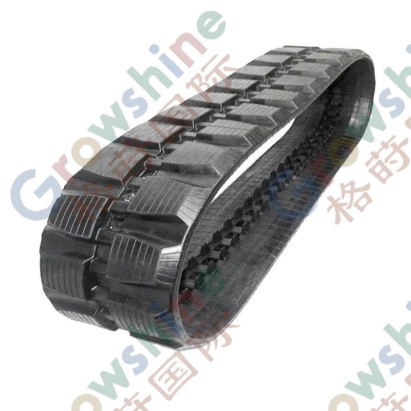 Zig-Zag Tread Premium Rubber Track 450x100x50 for Compact Loader Takeuchi TL12 TL150 TL250