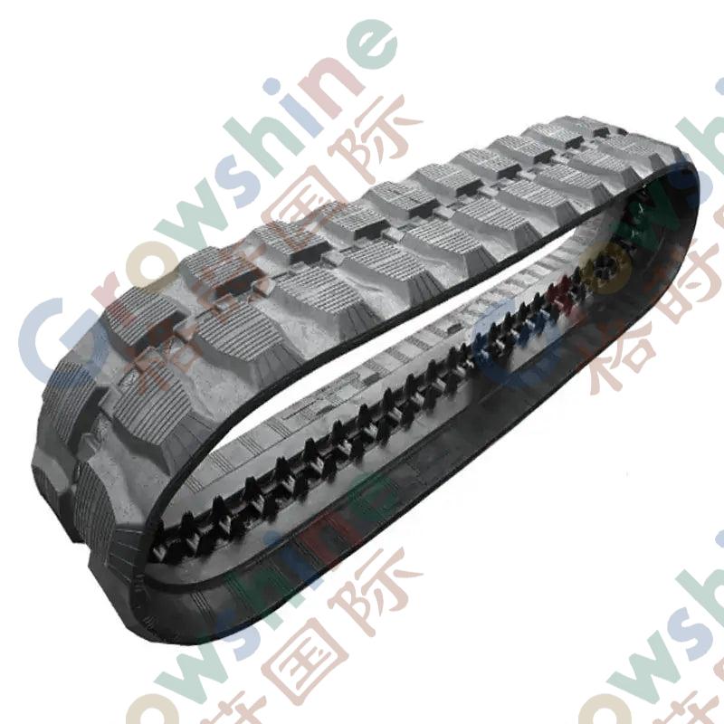 Zig-Zag Tread Premium Rubber Track 450x100x50 for Compact Loader Takeuchi TL12 TL150 TL250