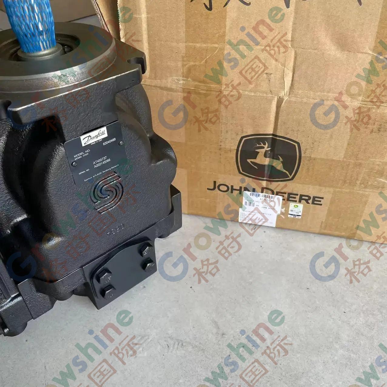 Hydraulic Pump AT455737 AT302661 For John Deere 872G Grader 83040488