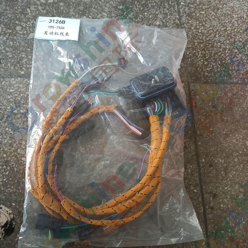 Premium Wiring Harness 195-7336 (1957336) for Caterpillar Engine 3126 | CAT 325C E325C Excavator
