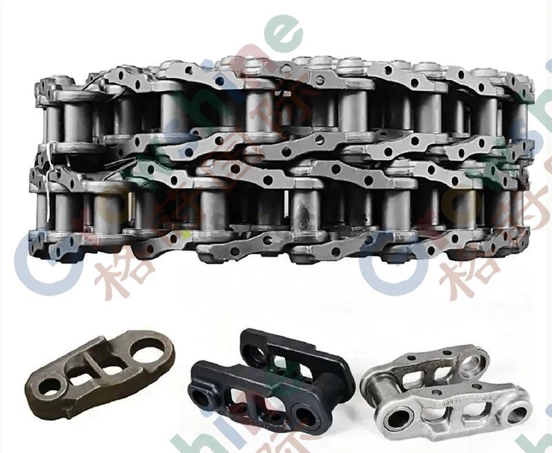 PC240-7 PC240-8 PC240-10 PC250-6 Track chain  Excavator undercarriage parts For Komatsu track link assy track shoe assembly