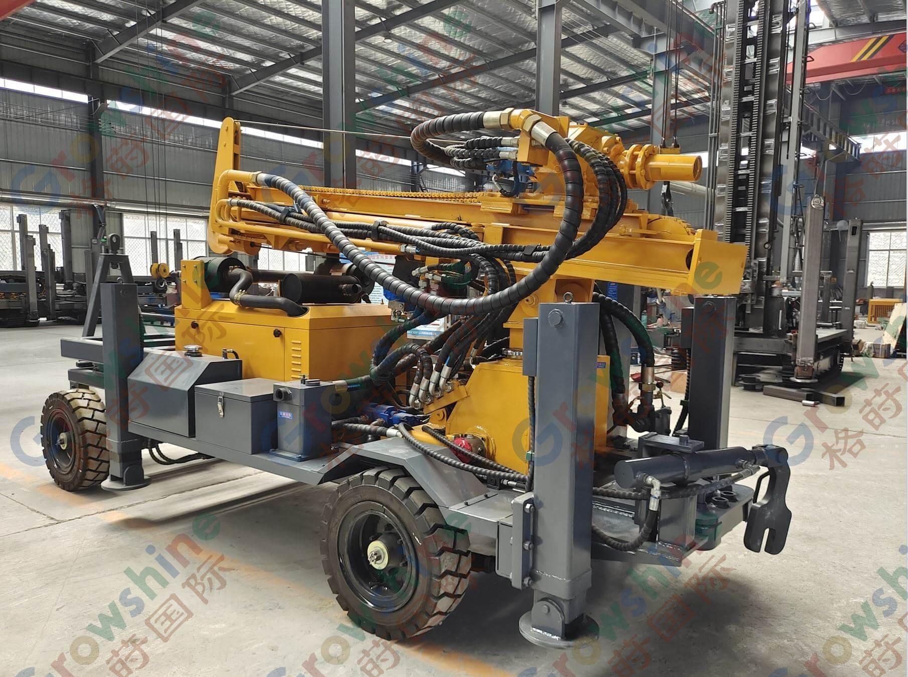 BCH-200 Portable Rock Drilling Equipment Water Well Drilling Rig Energy & Mining Online Support Flexible Manufacturing Engine