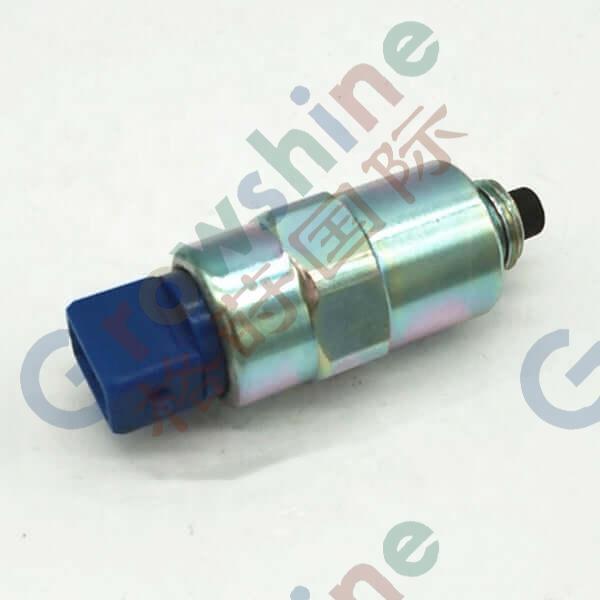 Stop Off Solenoid Valve 643244 Engine Stop Flameout DC12V for JCB/Perkins Excavator