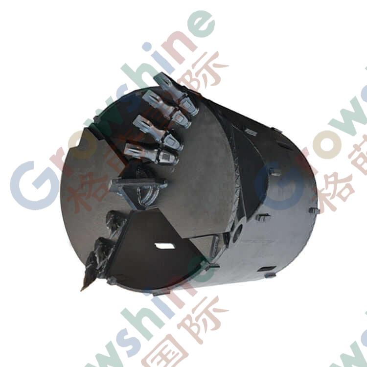 Earth drilling Bucket Auger with Soil Teeth for Rotary drilling Rig