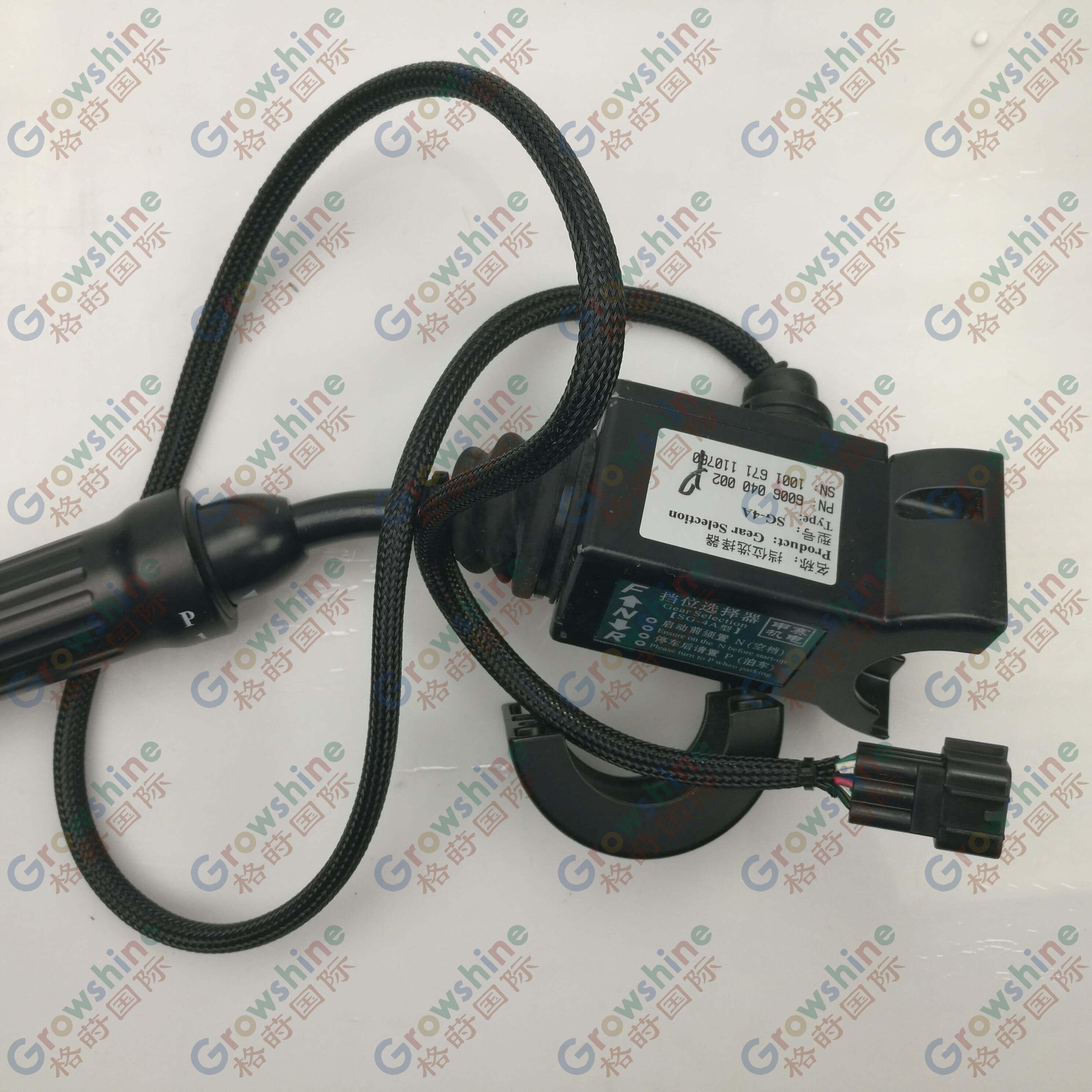 4WG180 transmission gear selector 6006040002/4110000367002 for wheel loader LG938L