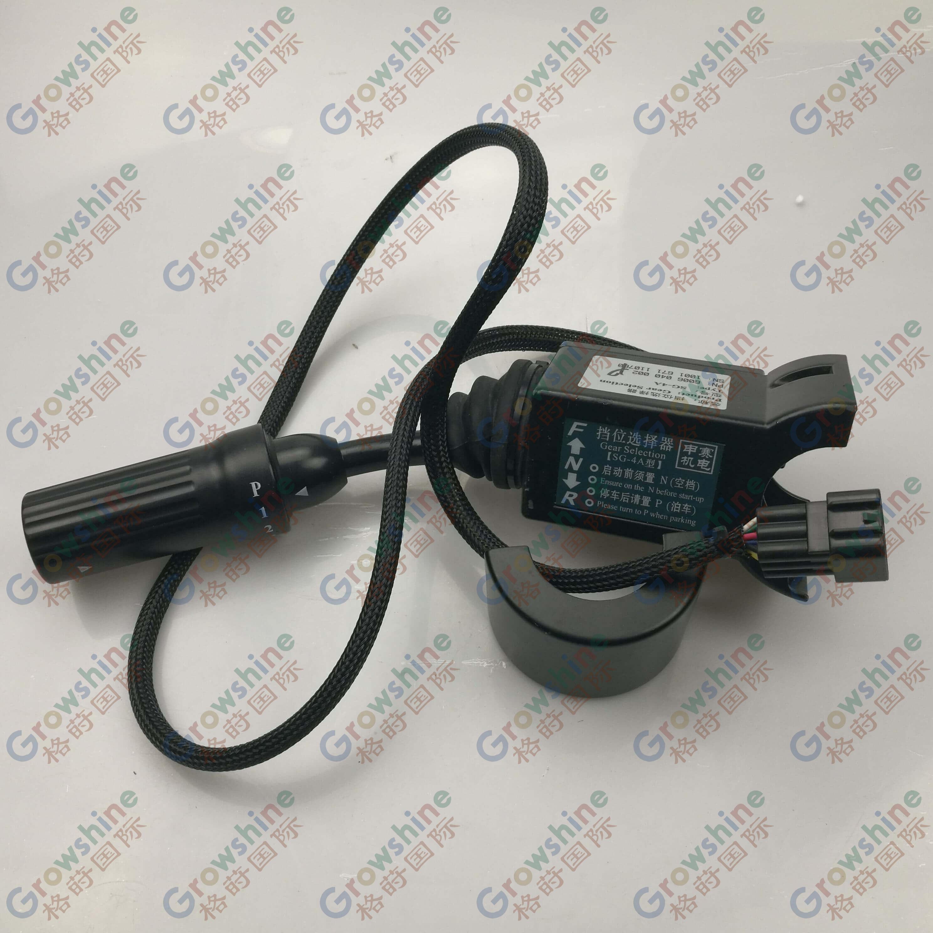 4WG180 transmission gear selector 6006040002/4110000367002 for wheel loader LG938L