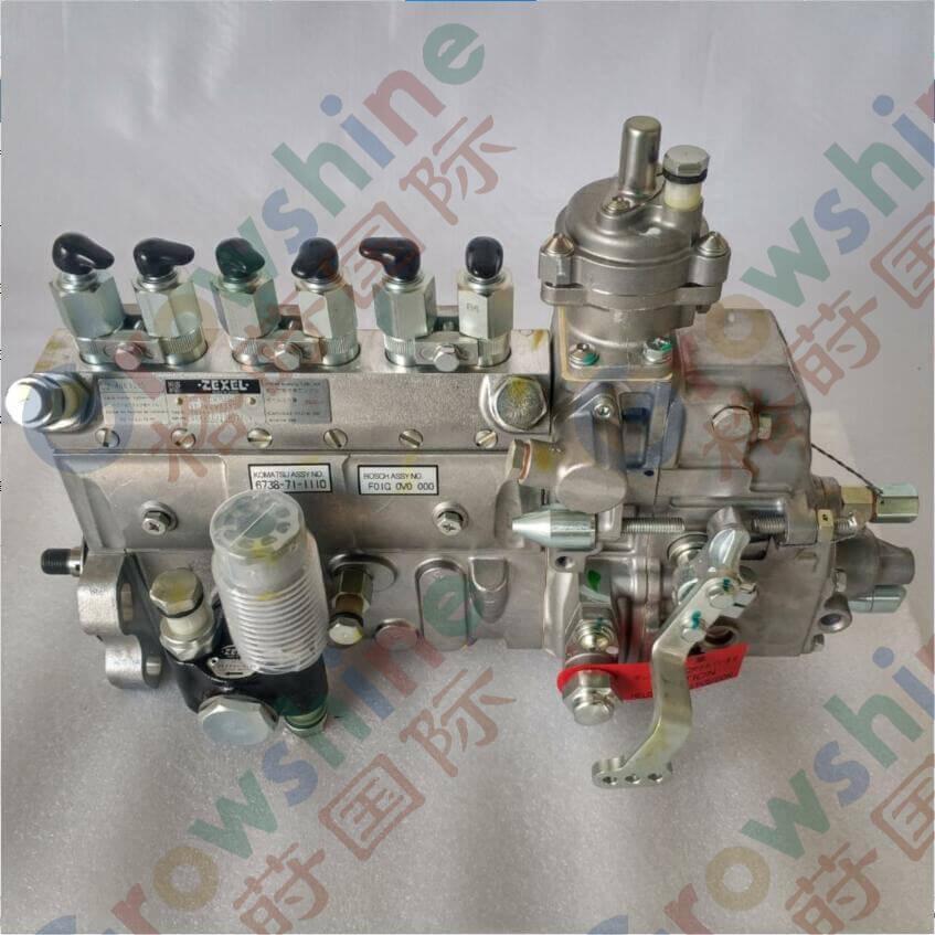 Fuel injection pump 6738-71-1110 for Komatsu PC 200-7