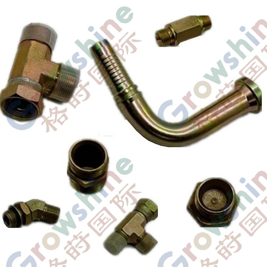 Auxiliary line for excavator hydraulic breaker piping line kits hydraulic excavator pipe clamp Hydraulic Oil Hose Piping