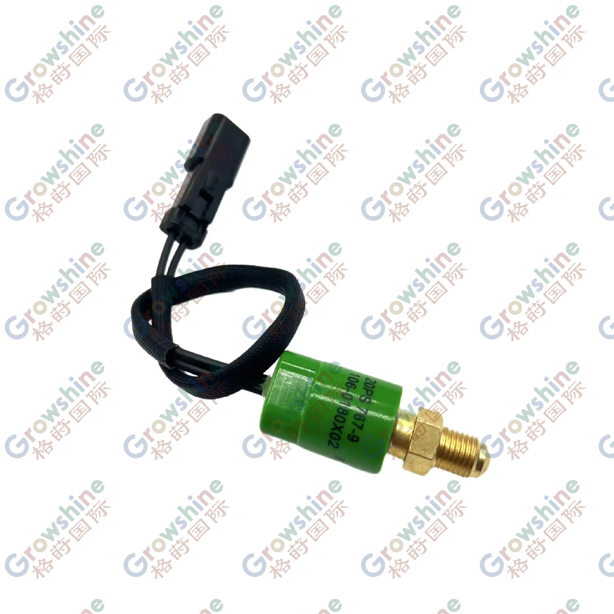 Excavator parts E200B engine pressure sensor pressure switch large square head 167-3466 106-0180X02