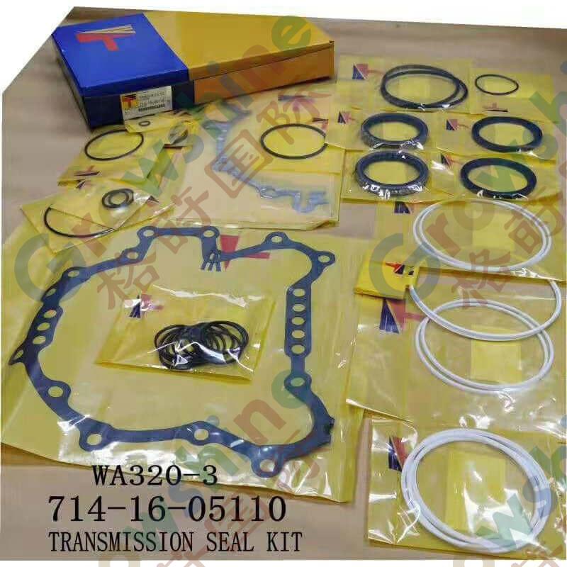 Gasket kit transmission service kit 714-16-05110 for Komatsu WA380-3 Loader