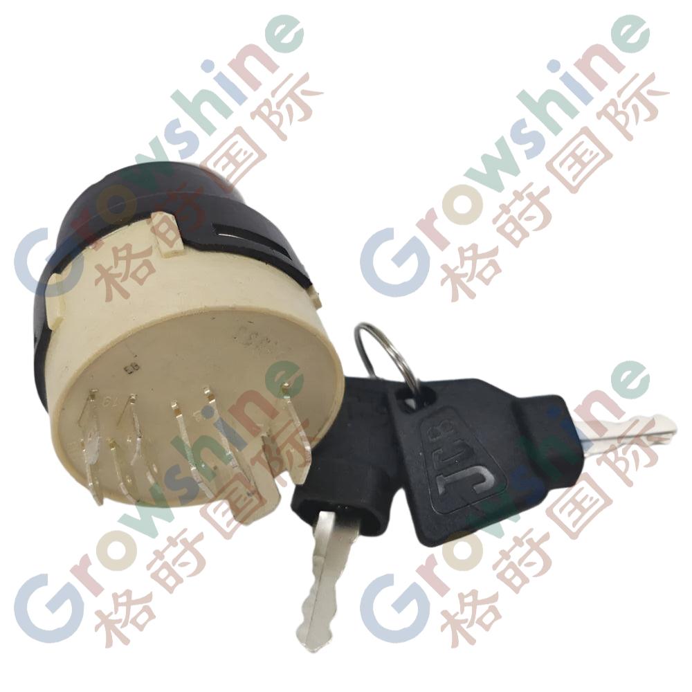 3CX 4CX JS200 Ignition Switch With 2 Keys 701/80184 50988 85804674