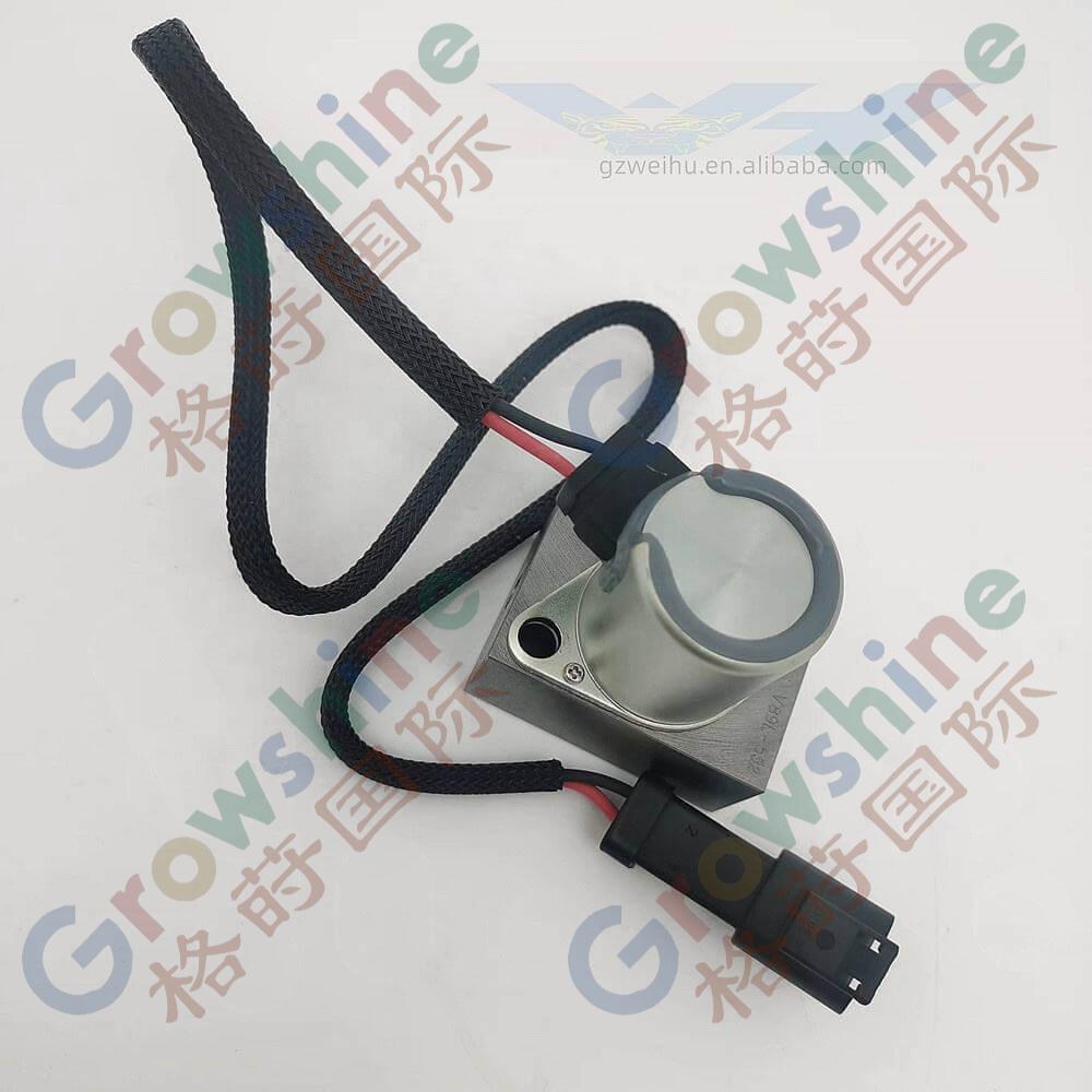 Hydraulic main pump solenoid valve 702-21-57400 for Komatsu excavator parts PC200-7 PC200-8