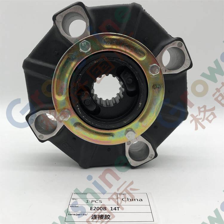 Flexible Rubber Coupling Hydraulic Pump Coupling Excavator Teeth Coupling For Yanmar