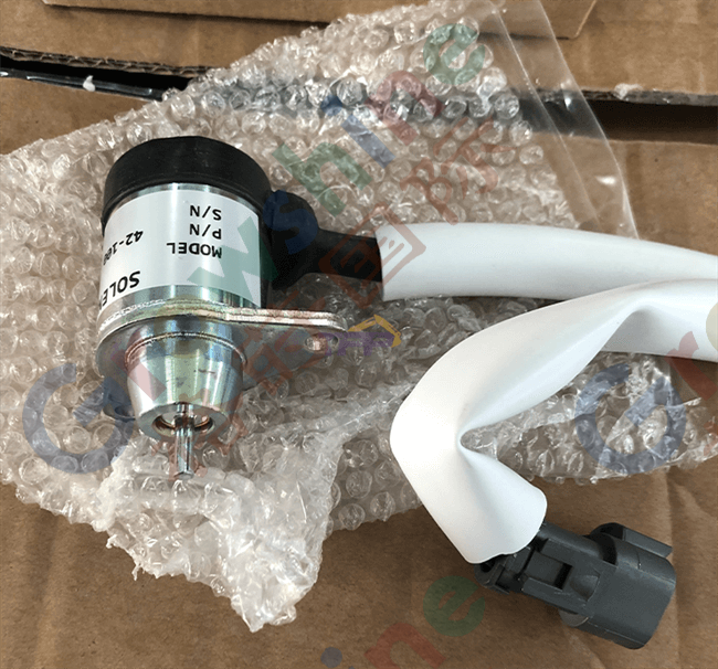12V Fuel Shutoff Solenoid 42-100 For Yanmar Thermo King Engine