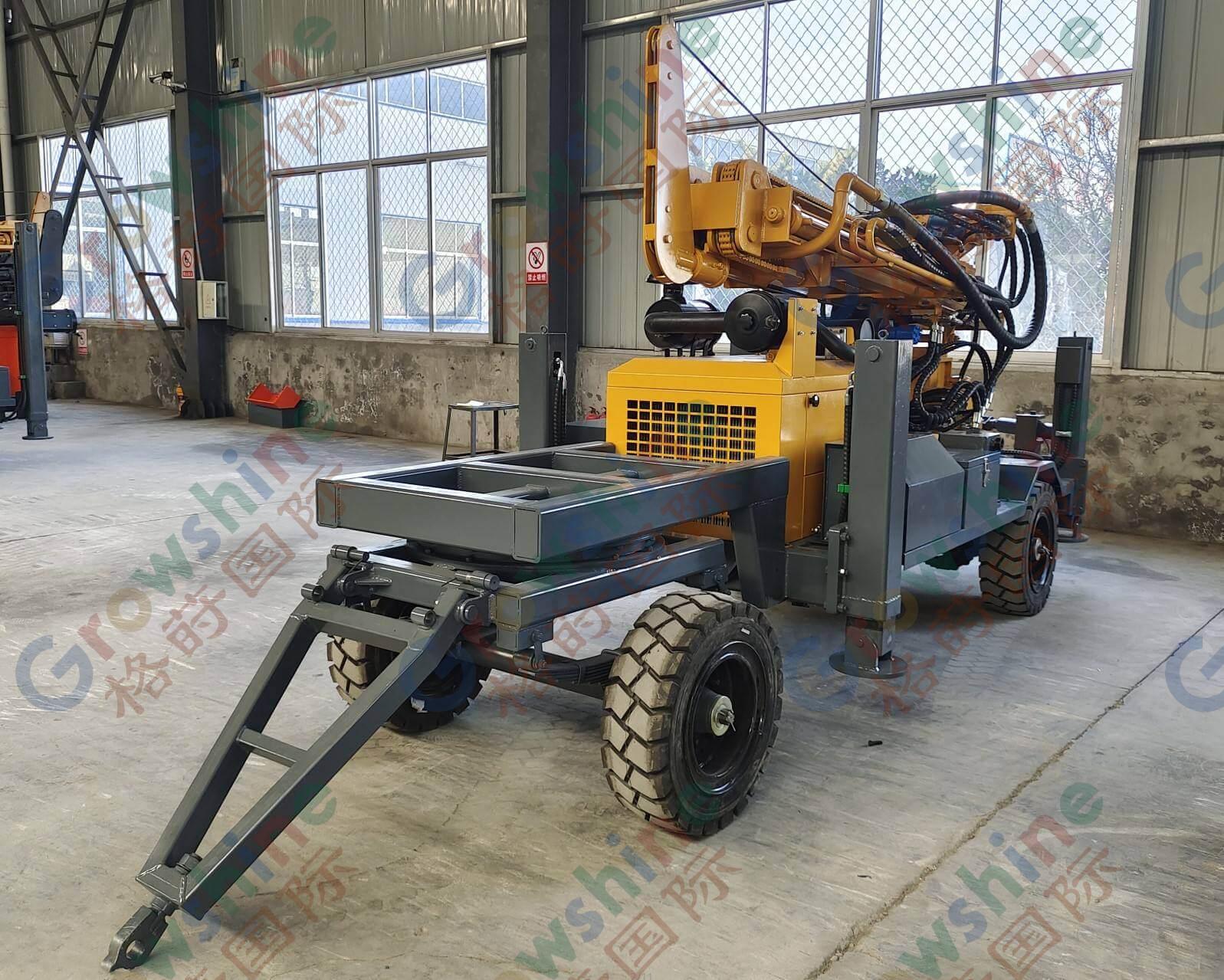 BCH-200 Portable Rock Drilling Equipment Water Well Drilling Rig Energy & Mining Online Support Flexible Manufacturing Engine