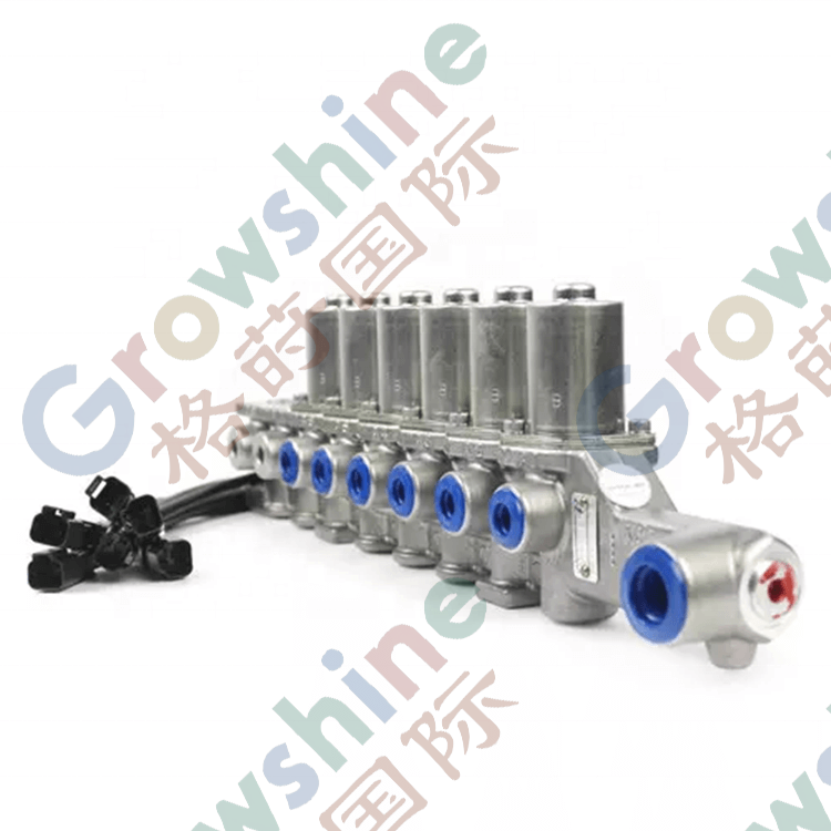 Solenoid valve assembly 207-60-71311 for KOMATSU Excavator PC450-7 PC450-8 PC400-7