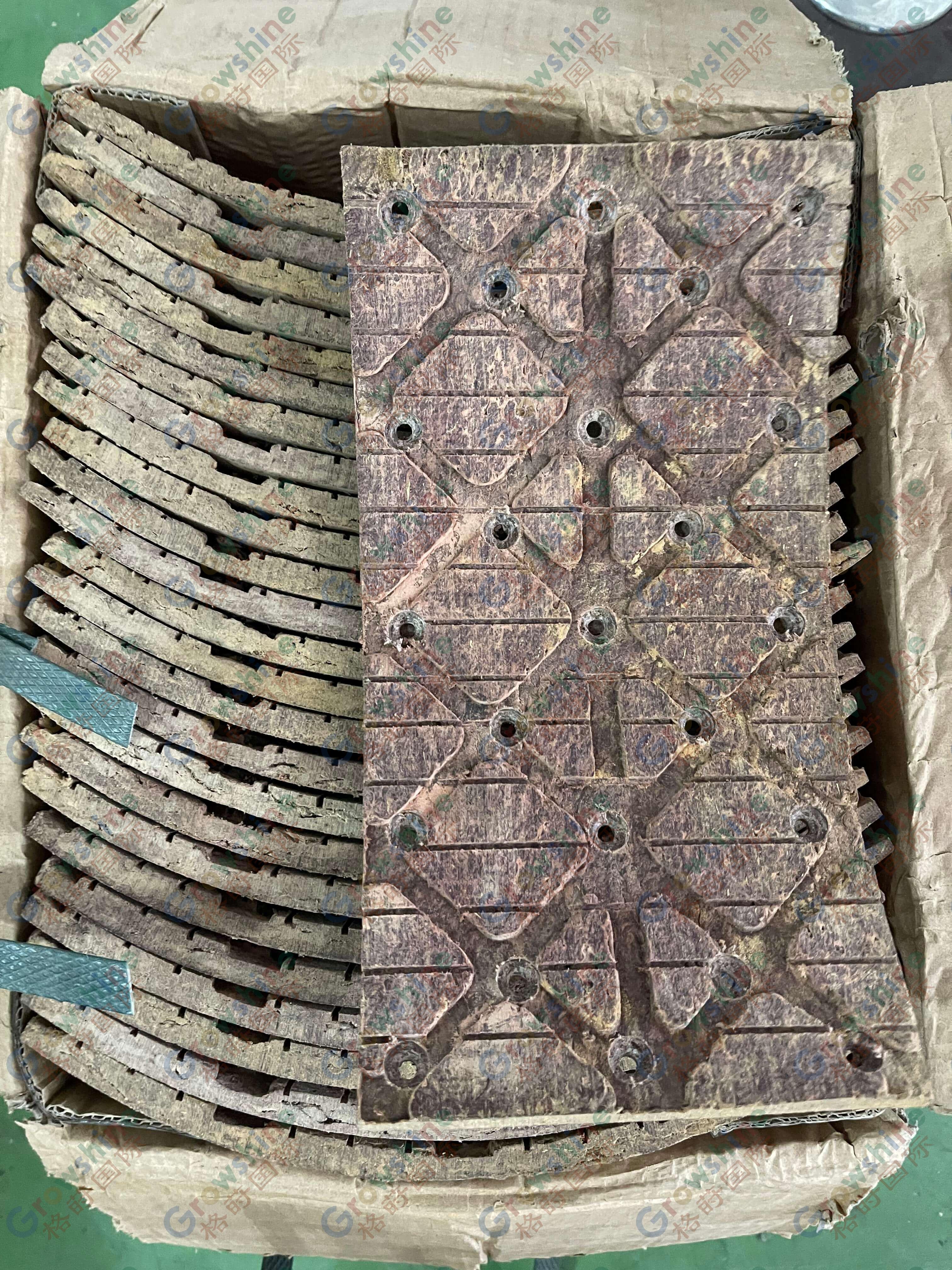 Brake lining 175-33-28130 175-33-28140 for bulldozer d155c-1 d150a-1 d155a-1/2