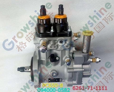 Fuel pump assembly 6218-71-1111 094000-0342 for bulldozer D275A-5 6D140E-3