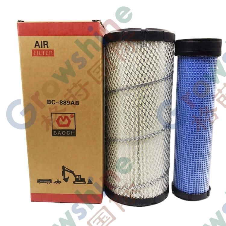 Excavator Air Filters for all brands
