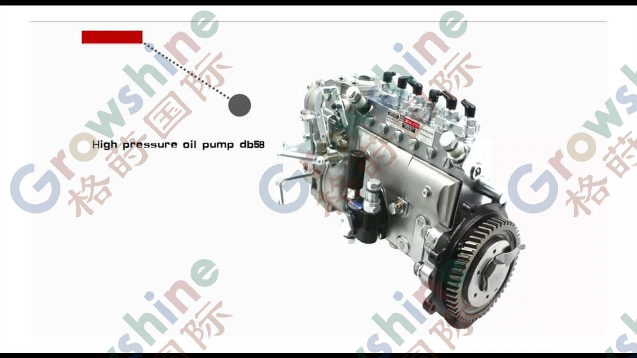 Fuel Injection Pump 400912-00069 For Daewoo Doosan DB58 Excavator