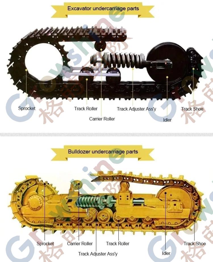 Track Adjuster Assy 20Y-30-29100  for Komatsu PC200-5 Excavator