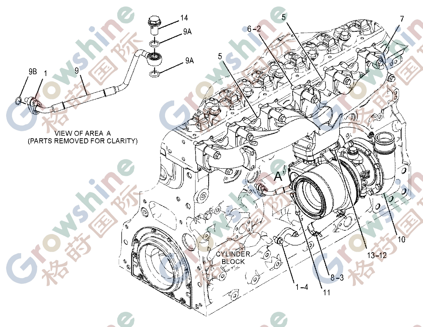 C7.1 For Caterpillar 4314572 4354501 Excavator Turbocharger S200G