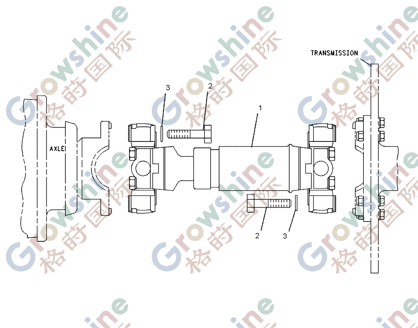 CAT950 Loader Spider and Coupling 3304 3306 Spider Assy 6H2577