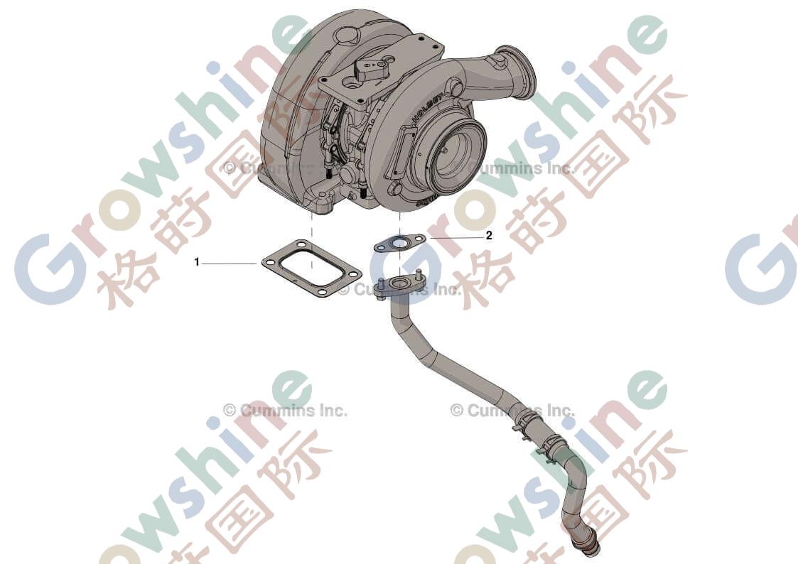 Excavator Turbo Charger GT3582 T3 AR.70/63 for Komatsu PC220-7 4089746 4089136 6738818192