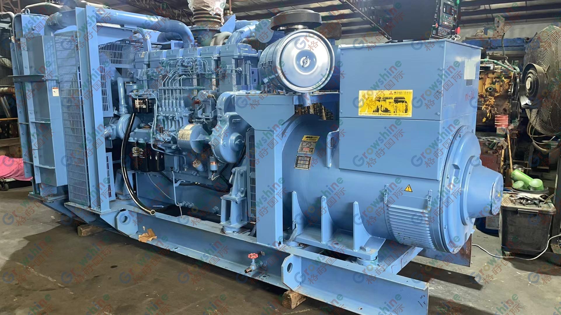 Mitsubishi S6R2-PTAA2 generator set 720 kW