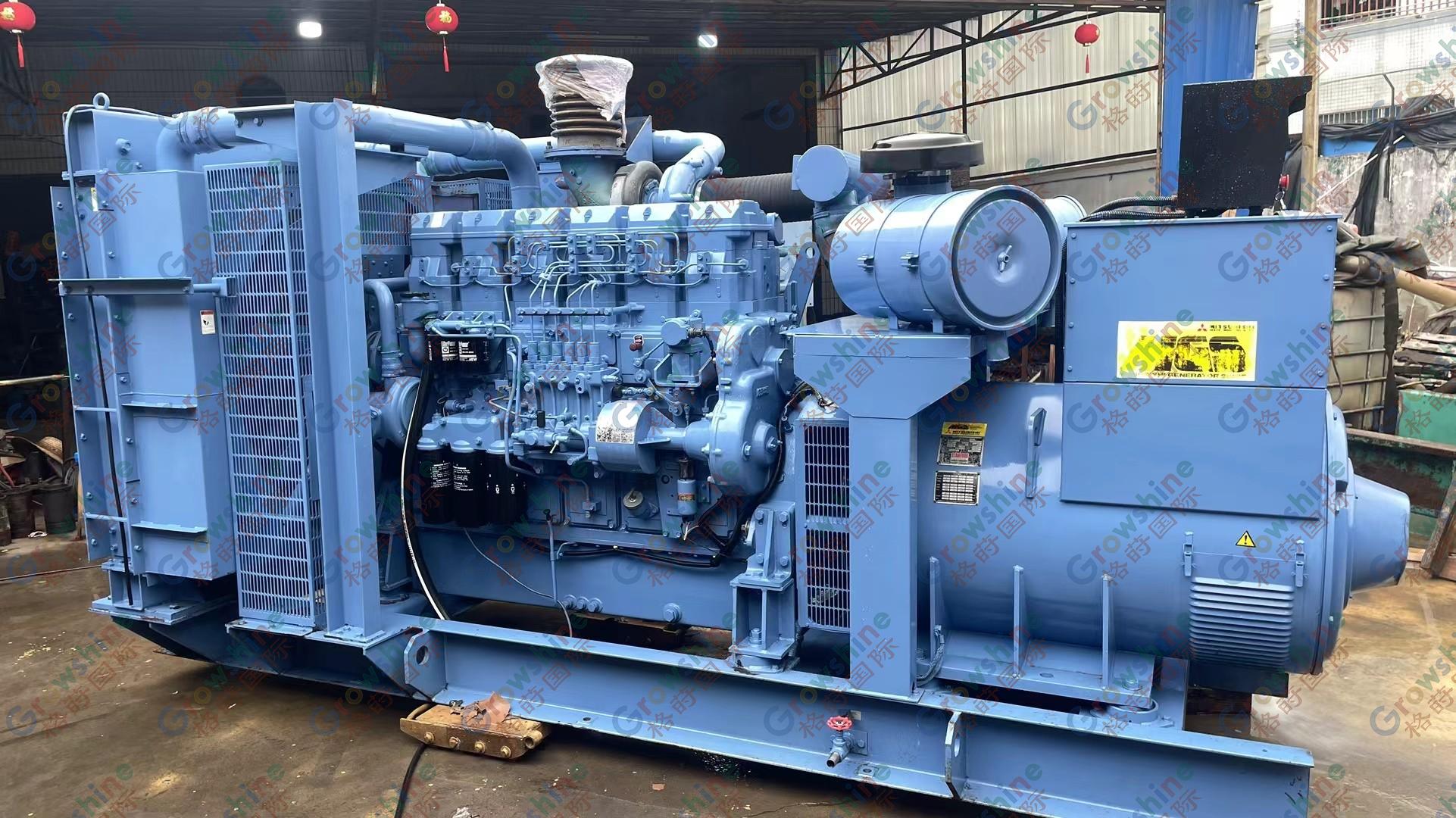 Mitsubishi S6R2-PTAA2 generator set 720 kW