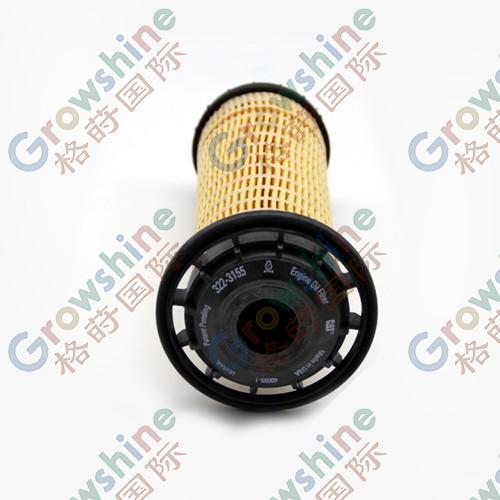 Original and brand new genuine engine oil filter 3223155 for caterpillar 320 323D 329D2