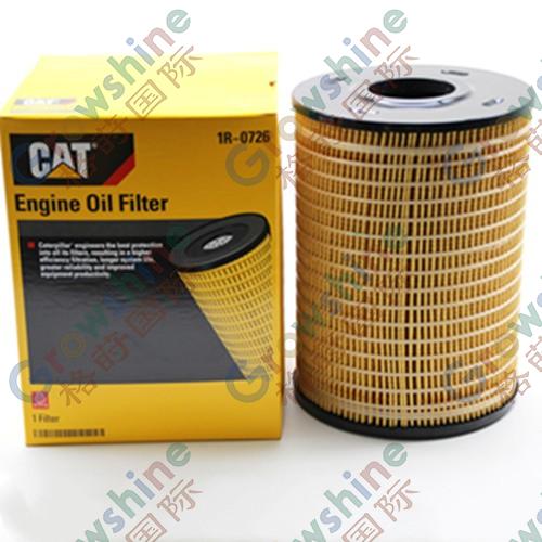 Original and brand new genuine engine oil filter1R-0726 for caterpillar engine 3512 3516 filter 1R0726