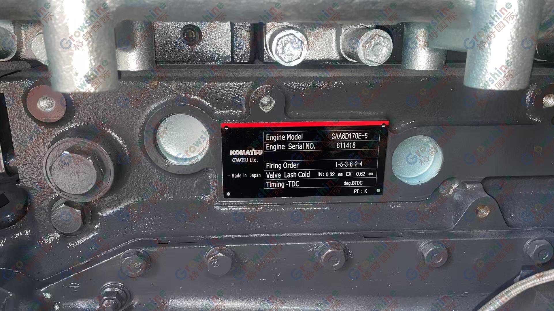REMAN Komatsu PC1250-8 excavator remanufactured engine SA6D170E-5