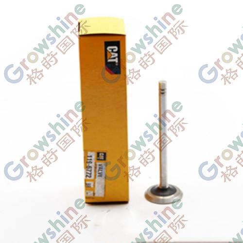 Original and brand new genuine valve 119-6772 caterpillar 3208 231D D3C engine valve 1196772
