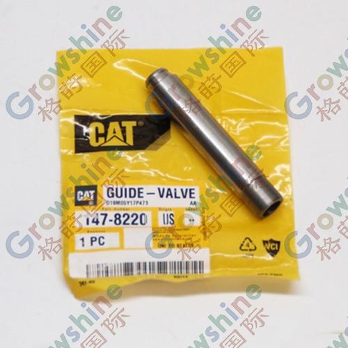 Original and brand new genuine valve guide 147-8220 caterpillar C7 324D 326d2 325c engine guide valve 1478220